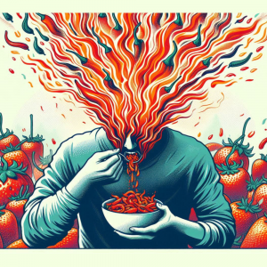 Strawberry Serrano Hot Sauce - 5oz